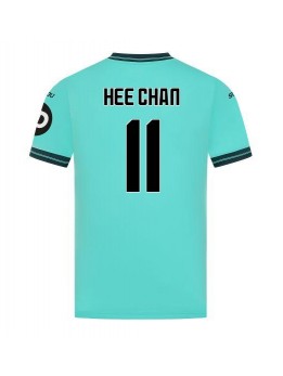 Wolves Hee-chan Hwang #11 Replika Borta Kläder 2025-26 Kortärmad